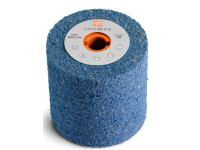 FEIN - Tambur elastic slefuit/satinat Ø100 x 100 x  alezaj 19 mm; albastru - P180