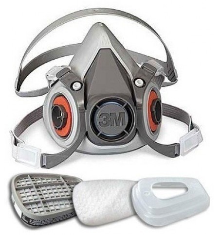 3M 6300 - Semimasca elastomerica - marime L