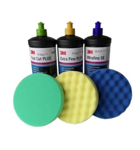 3M™ Perfect-It™ - Pasta polish ULTRAFINA SE (SWIRL ELIMINATOR) ,dop albastru - 1L 