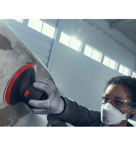 3M Xtract™ Cubitron™ 710W - Disc cu fixare rapida Hookit/Velcro 150mm tip retea pentru slefuire fara praf - P80