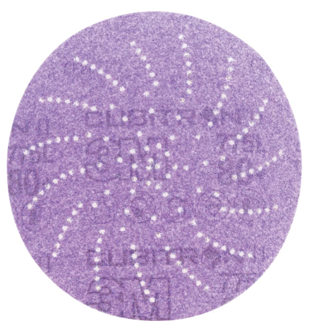 3M 775L Cubriton II - Disc cu fixare rapida tip Hookit 150mm cu gauri - P400