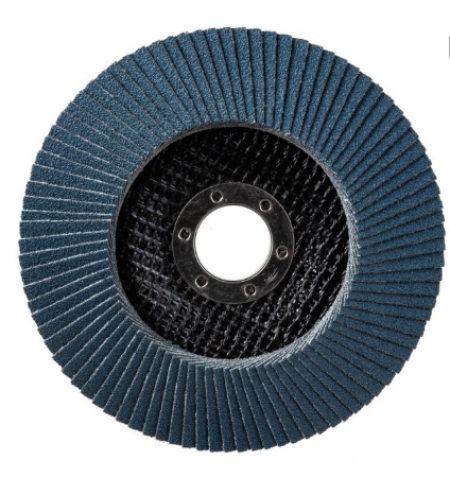 ATLAS - Disc lamelar curbat 125 x 22,23mm granula zirconiu - P60