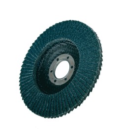 VULCAN - Disc lamelar curbat 125 x 22,23mm granula zirconiu - P120