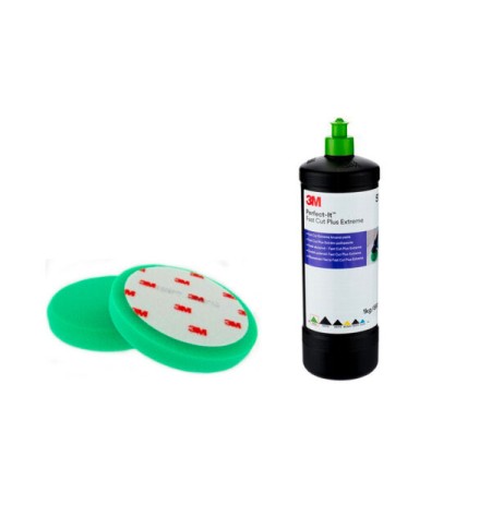 3M™ Perfect-It™ - Burete verde pentru redare luciu 150mm 