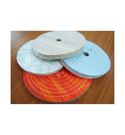 Disc din bumbac cusut pentru polisharea metalelor 300x30x30mm