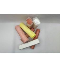 Pasta abraziva roz LS308 pentru prepolisarea materialelor impreuna cu discurile din sisal - 1,1 kg