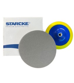 STARCKE 747FS/NK - Disc abraziv pe suport de film Hookit/Velcro150mm fara gauri - P600