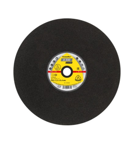 Klingspor A 330 Extra - Disc debitare drept de 356 x 2,5 x 25,4mm cu durată mare de viață