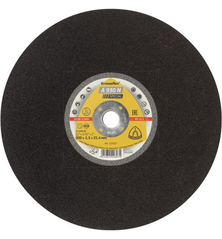 Klingspor A 930 N Special - Disc debitare drept, de 350 x 3 x 25,4mm